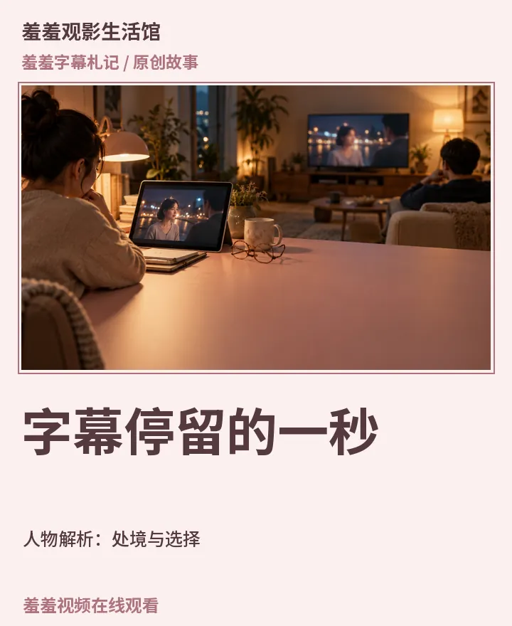 羞羞视频在线观看相关原创故事《字幕停留的一秒》人物解析：处境与选择封面：羞羞字幕札记场景与中文标题
